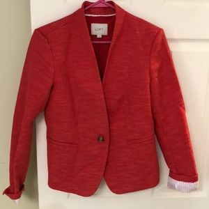 💗LOFT blazer gorgeous coral color💗